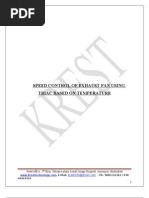 Speed Control of Exhaust Fan Using Triac Based On Temperature