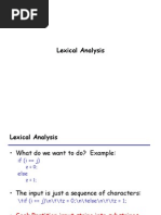 Lexical Analysis