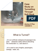 Case Study On Tunnelling Through Soft Rock