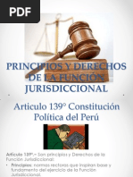 Principios y Derechos de La Función Jurisdiccional