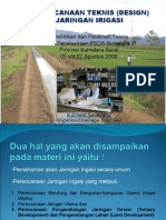 Presentasi Pelatihan Irigasi OK 2003