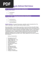 Fluid Imbalance (NCP)