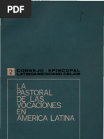 Celam - La Pastoral de La Vocaciones en America Latina