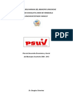 Plan de Desarrollo Económico y Social Del Municipio Urachiche 2008 - 2012