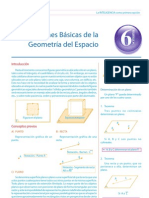 Guía 6 - Nociones Básicas de Geometría Del Espacio