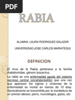 La Rabia (Microbiologia)