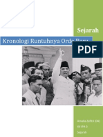 Runtuhnya Orde Baru