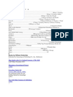 C o N T e N T S: Map Guide To The U.S. Federal Censuses, 1790-1920