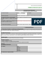 Formato para Proyecto Formativo