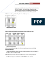 Financial Management Tutorial 2 Answers