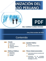 Organización Del Estado Peruano