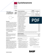 Ficha Cyclohexanone BASF