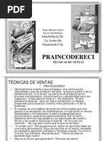 Técnicas de Ventas PrAInCoDeReCi