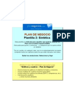 Plan de Negocios Sintético