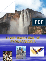 Clase Inaugural de Farmacología