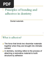 Principles of Bonding and Adhesives in Dentistry