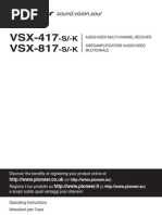 VSX 417 817 Manual