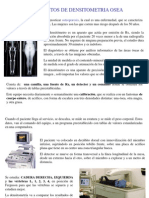 Densitometria y Radiologia Dental