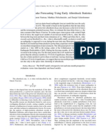 Short-Term Earthquake Forecasting Using Early Aftershock Statistics