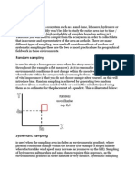 Sampling - Geography - IGCSE-CBSE-ICSE