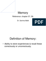 Memory Physiology