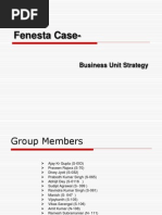 Fenesta Case - Business Unit Strategy-Final