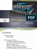 ERP in Apparel Industry