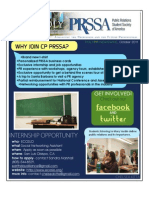 October 2011 Prssa Newsletter 1