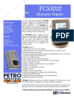 PETRO Meters TCS 3000 Electronic Register