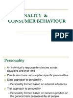 Personality &amp Consumer Behaviour