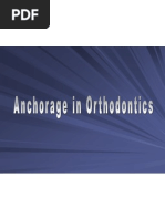 Anchorage in Orthodontics