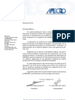 Carta de Invitación AMEQRO