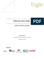 Informe Auto Solar Ergón