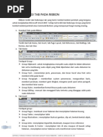 Artikel Fungsi Tab Pada Ribbon-MS. Word 2007