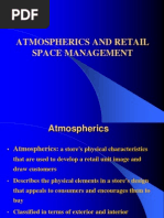 Chapter 8 Atmospherics and Retail Space Retail Management