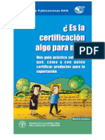 Es La La Certificacion para Mi?