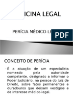 Aula 1 - Perícia Médico Legal