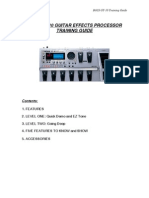 GT-10 Training Guide