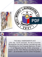 The Anti-Money Laundering Act of 2001