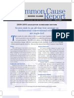 CCRI 2009-2010 Scorecard