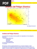 Analisis Del Peligro Sismico