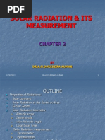 Solar Radiation & Its Measurement-1