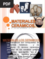 Mi Exposicion Materiales Ceramicos.