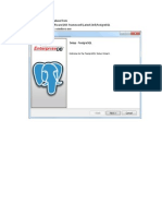 Install Postgresql Database From //Deldev/Build/Solsoftware/Dss Framework/Latest/3Rd/Postgresql Run Postgresql-8.3.7-1-Windows - Exe