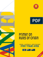 Primer On Rules of Origin