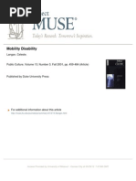 Mobility Disability: Langan, Celeste