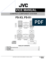 Service Manual: FS-X3, FS-X1