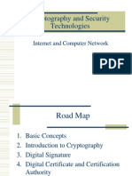 Cryptography and Security Technologies: Internet and Computer Network