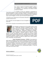 História Do Pensamento Geográfico-Textos e Exercícios - 2012