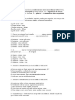 Os Exercícios Abaixo Desenvolvem o Conhecimento Sobre Concordância Verbal